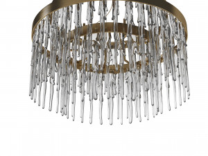 Glass Luxxu Babel Suspension Chandelier 3Dモデル
