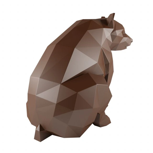 Orso poli basso Modello 3D .c4d .max .obj .3ds .fbx .stl .blend 