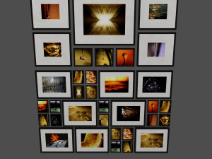 Just Water Wall Art 3D 模型