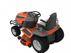 Husqvarna TS 354XD Garden Tractor 3D Model