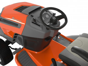 Husqvarna TS 354XD Garden Tractor 3D Model
