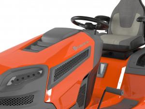 Husqvarna TS 354XD Garden Tractor 3D Model