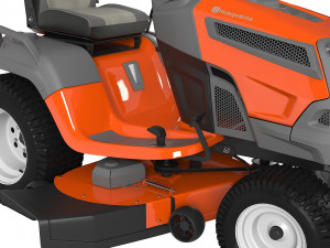Husqvarna TS 354XD Garden Tractor 3D Model