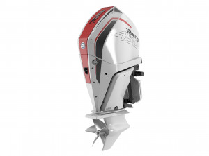 Mercury Racing 450R White Boat Engine Modelo 3D