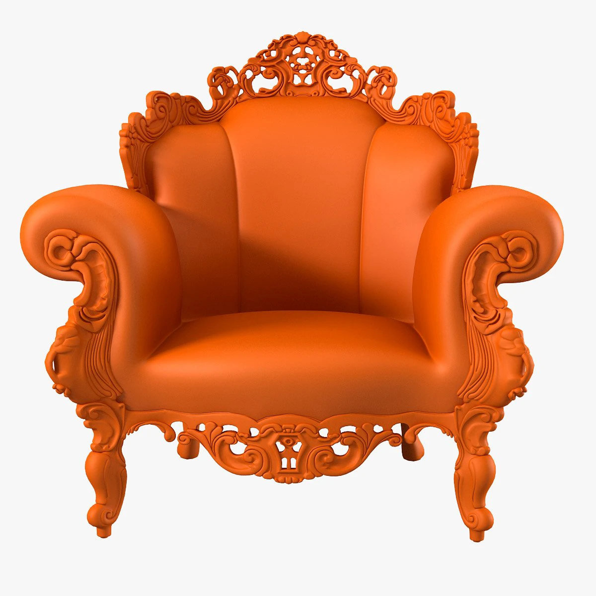 Magis Proust Armchair 3D Model .c4d .max .obj .3ds .fbx .stl .blend