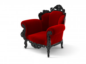 Magis Proust Baroque Armchair 3D Model