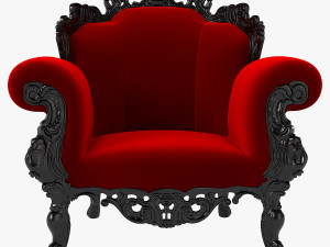 Magis Proust Baroque Armchair 3D Model