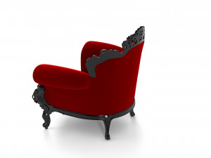 Magis Proust Baroque Armchair 3D Model