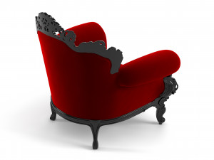 Magis Proust Baroque Armchair 3D Model