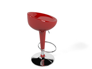 Scooper Bar Stool 3D 모델
