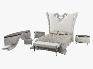 Elledue Bedroom Set Modelo 3D