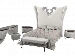 Elledue Bedroom Set Modelo 3D