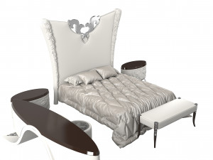 Elledue Bedroom Set Modelo 3D