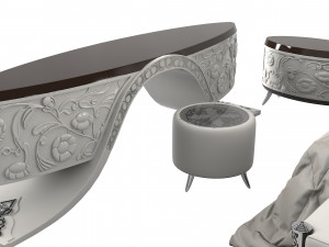 Elledue Bedroom Set Modelo 3D