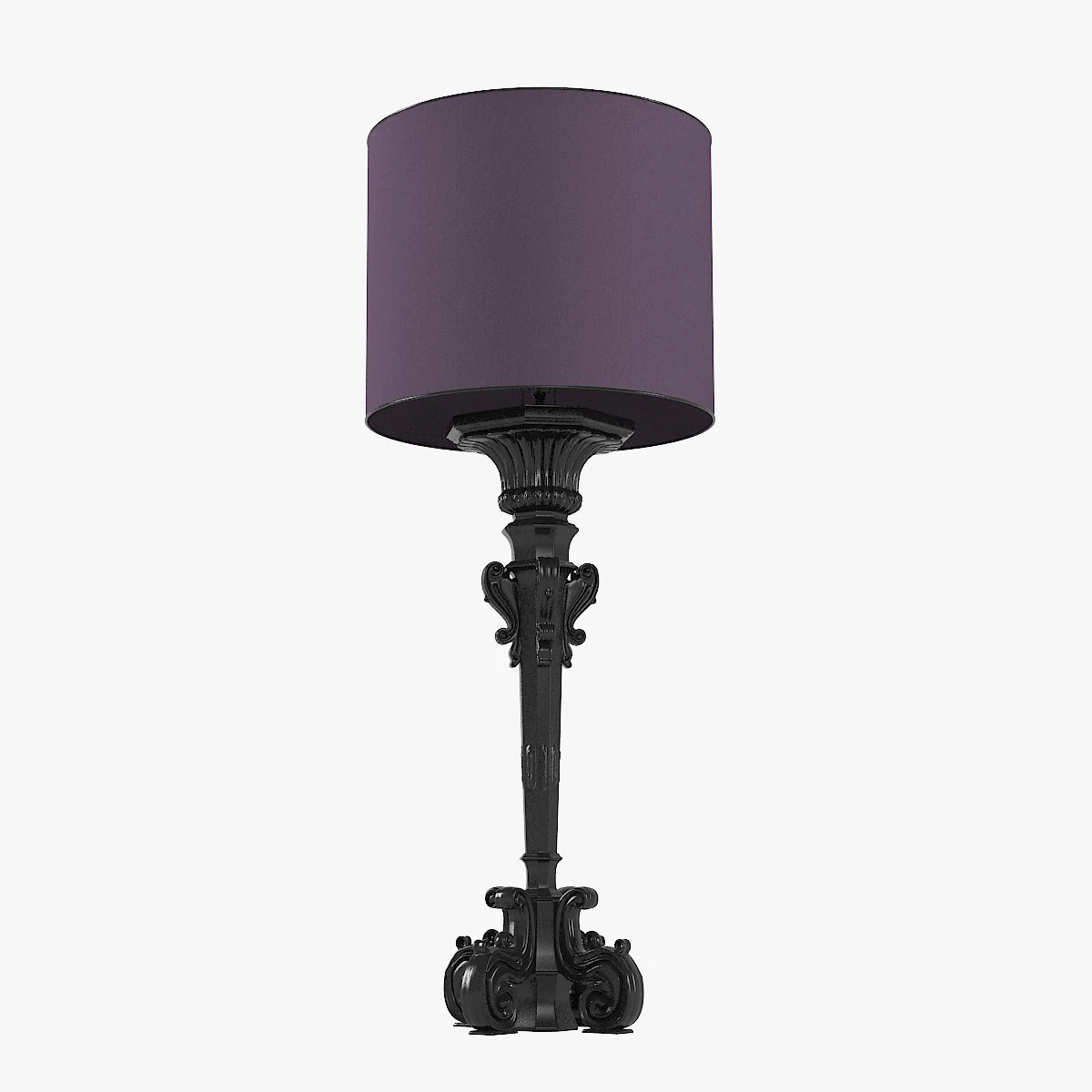 Big Floor Lamp 3D Model .c4d .max .obj .3ds .fbx .stl .blend 