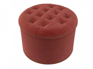 Estetica Lite Renessanse Pouf Model 3D