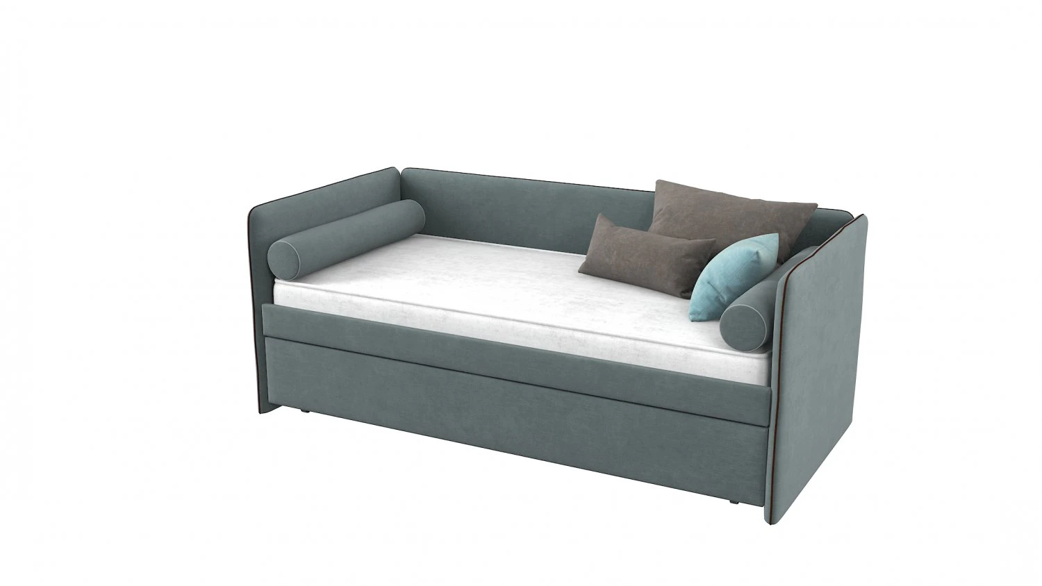 Estetica Lite Fly Single Bed 3D Model .c4d .max .obj .3ds .fbx .stl .blend 