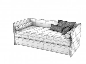 Estetica Lite Fly Single Bed 3D 模型