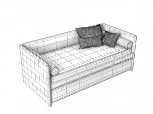 Estetica Lite Fly Single Bed 3D Model