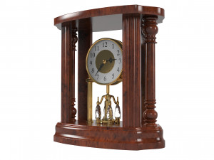 ClassicalTableClock 3D Model