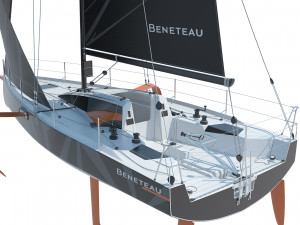 FigaroBeneteau 3 Yacht Modelo 3D