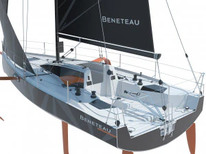 FigaroBeneteau 3 Yacht 3D Model