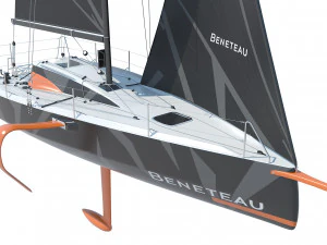 FigaroBeneteau 3 Yacht 3D Model