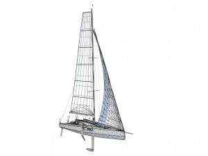 FigaroBeneteau 3 Yacht Modelo 3D