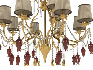 Copenlampc3098Plus4Chandelier 3D Model