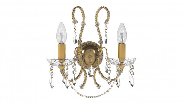 Copenlamp C-369 2-A Wall lamp Modelo 3D .c4d .max .obj .3ds .fbx .stl .blend 