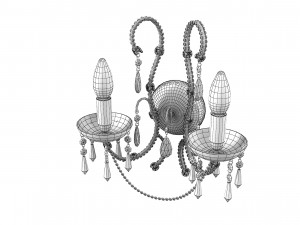 Copenlamp C-369 2-A Wall lamp Modelo 3D