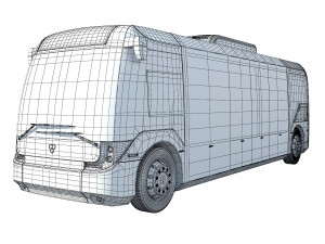 Vero Electric Bus V2 3Dモデル
