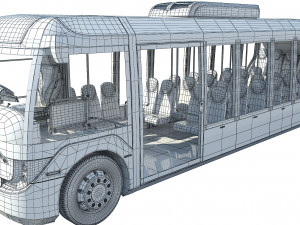 VeroE-Bus vith interior ByTam Modèle 3D