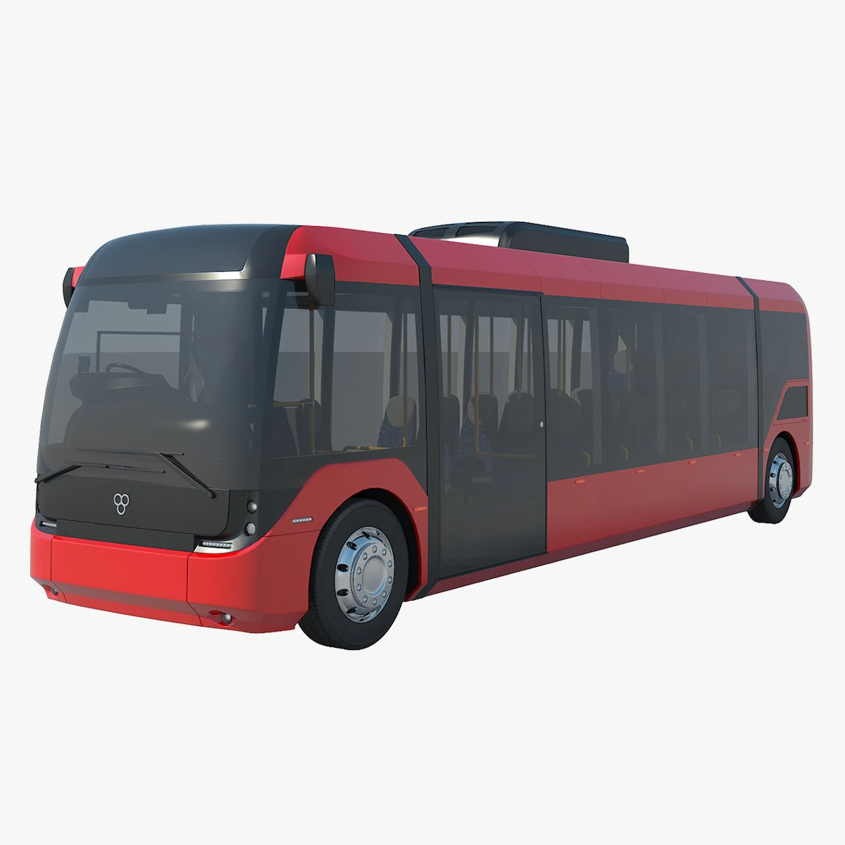 VeroE-Bus vith interior ByTam 3D Model .c4d .max .obj .3ds .fbx .stl .blend