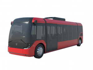 VeroE-Bus vith interior ByTam Modèle 3D