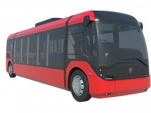 VeroE-Bus vith interior ByTam 3D Model