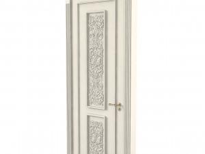 Luxury Art Deco Door 3D Model