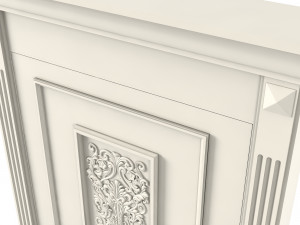 Luxury Art Deco Door 3D Model