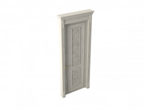 Luxury Art Deco Door 3D Model