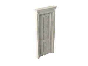 Luxury Art Deco Door 3D Model