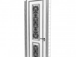 Luxury Art Deco Door 3D Model