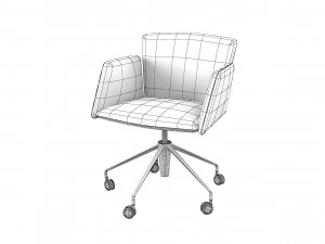 Techno Spa Vela Home Chair 1VE4112 3D Model