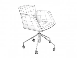 Techno Spa Vela Home Chair 1VE4112 3D Model