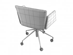 Techno Spa Vela Home Chair 1VE4112 3D Model