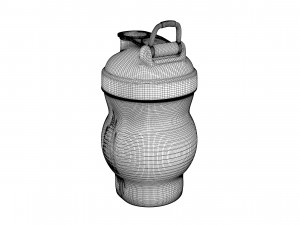 New design Sport Blender Bottle 3Dモデル