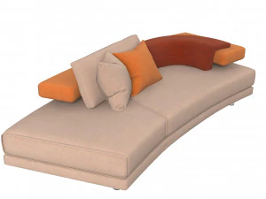 Il Loft Rodi Sofa 3D Model