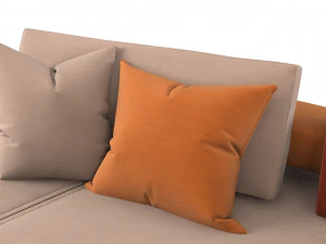 Il Loft Rodi Sofa 3D Model