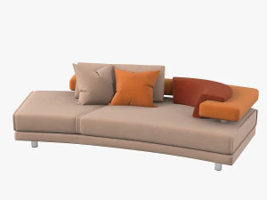 Il Loft Rodi Sofa 3D Model