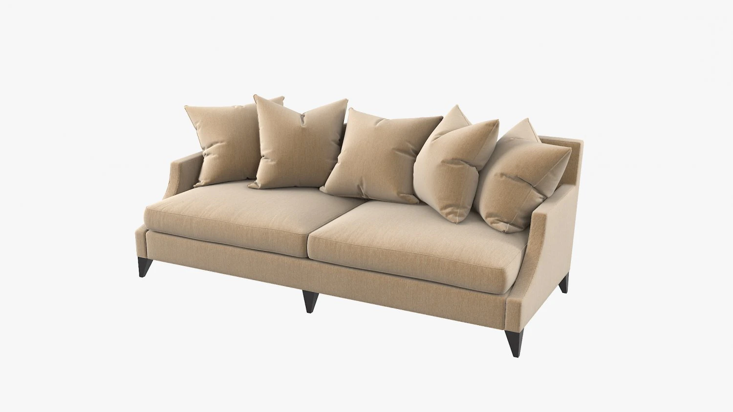 Baker Original Sofa Ba6959s 3D Model .c4d .max .obj .3ds .fbx .stl .blend 