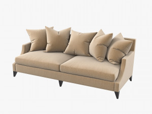 Baker Original Sofa Ba6959s 3D Model